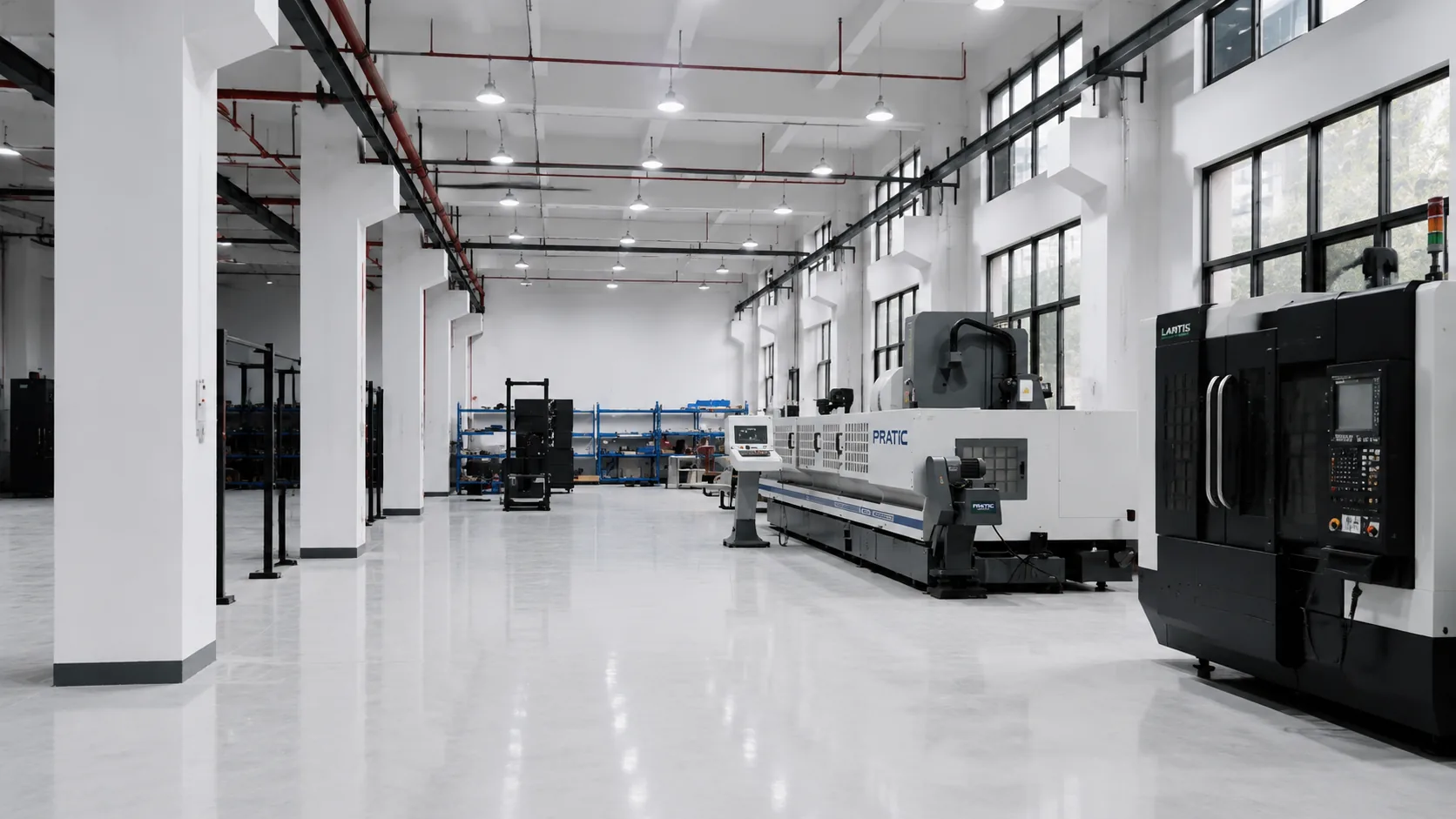 CNC machining equipment in the joeqing production workshop