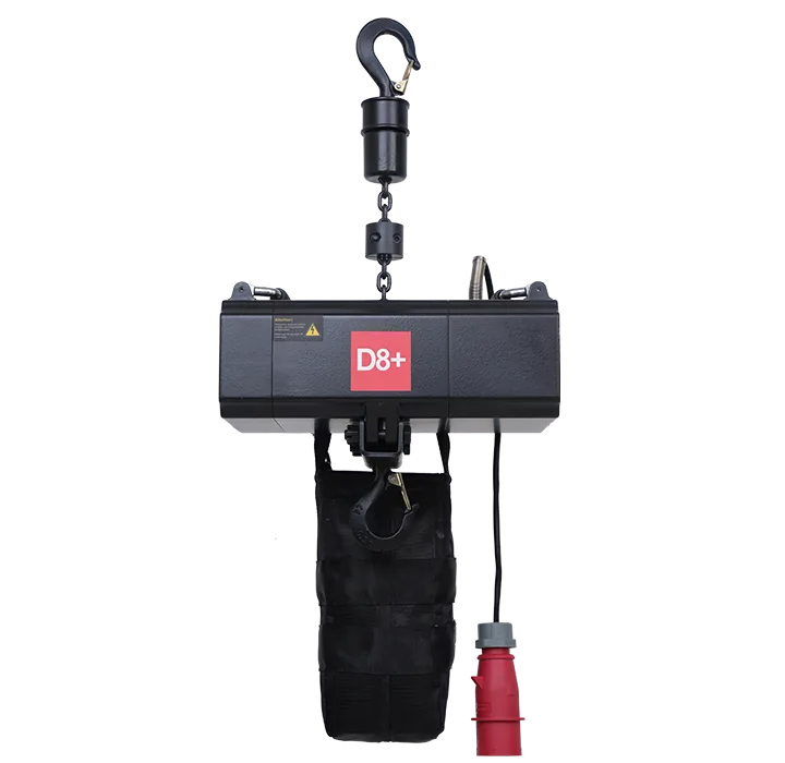 Q2 plus stage electric chain hoist without supplier branding