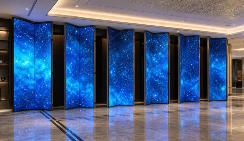 Custom kinetic art installation